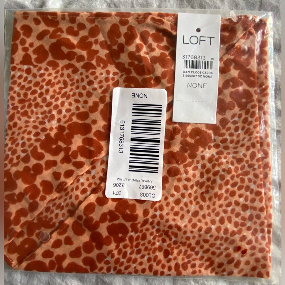Loft Animal Print Bandana